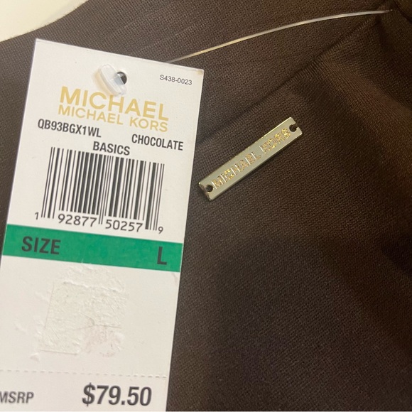 Michael Michael Kors Chocolate Leggings - Picture 10 of 10